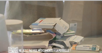 Ne jetez pas vos médicaments à la poubelle !