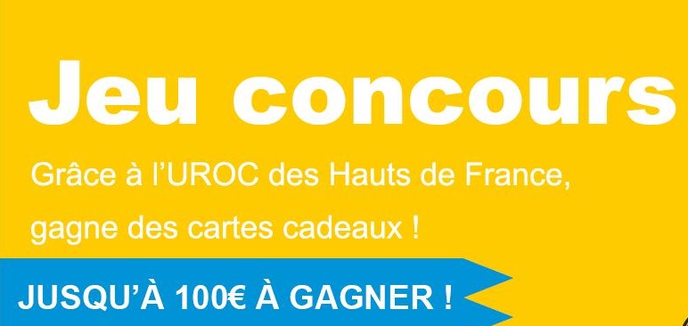 Gagne une carte cadeau en répondant au quizz de L’UROC HAUTS-DE-FRANCe !