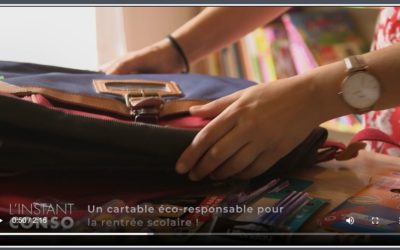 Un cartable écoresponsable pour la rentrée scolaire