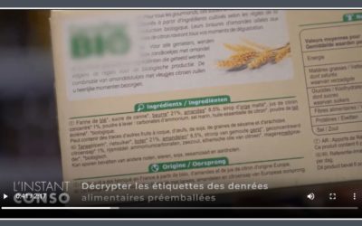 Décrypter les étiquettes des denrées alimentaires préemballées