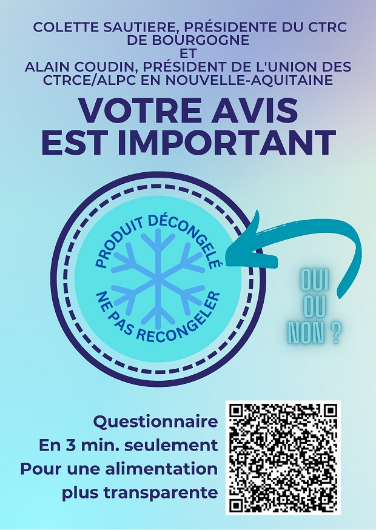 enquête produit décongelé