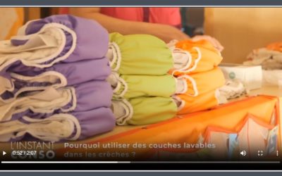 Pourquoi utiliser des couches lavables dans les crèches ?