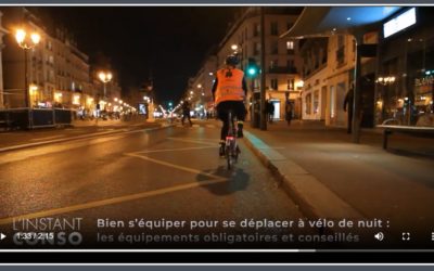 Bien s’équiper pour se déplacer à vélo de nuit : les équipements obligatoires et conseillés