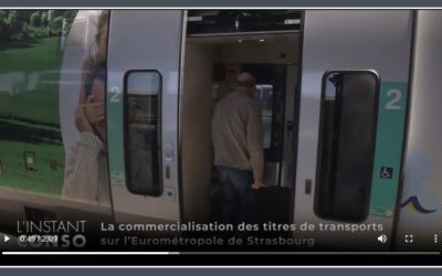 La commercialisation des titres de transport sur l’Eurométropole de Strasbourg
