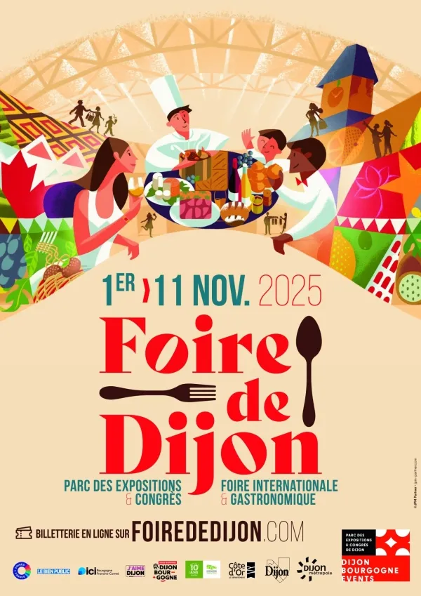 foire gastronomique de dijon_affiche