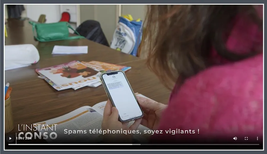 spams téléphoniques