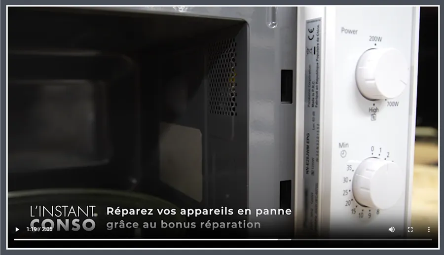 bonus reparation appareils en panne