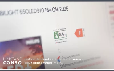 Indice de durabilité : acheter mieux pour consommer moins