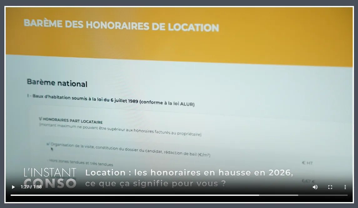 honoraires de location honoraires de location